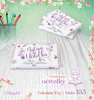 Belgické čokoládky 10 g (7 ks) | Motiv 135